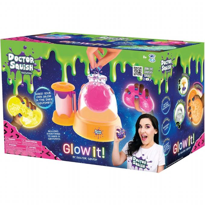 Doctor Squish Squishy Maker Station Neon version 2
