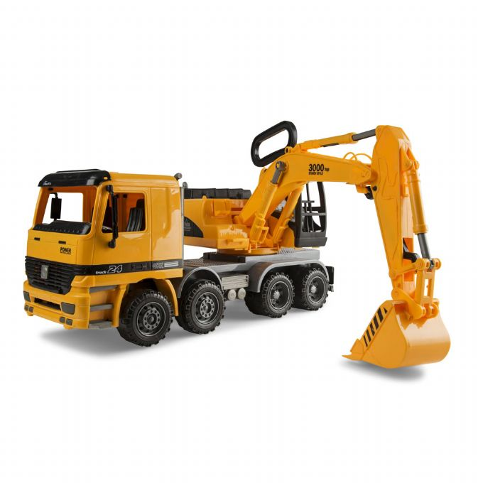 Truck with backhoe version 3