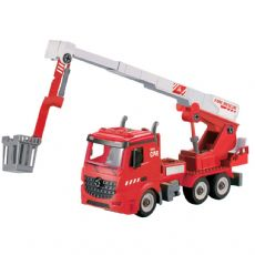 2-in-1 fire engine set with light and sound