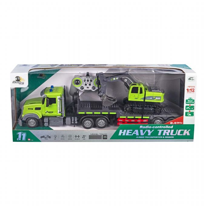 2-i-1 R/C Lastbil og gravko version 2