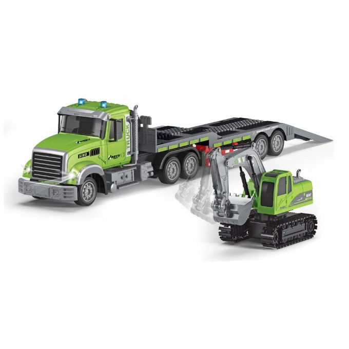 2-i-1 R/C Lastbil og gravko version 4