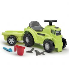 K�ytt�traktori per�vaunulla ja tarvikkeilla 85 cm