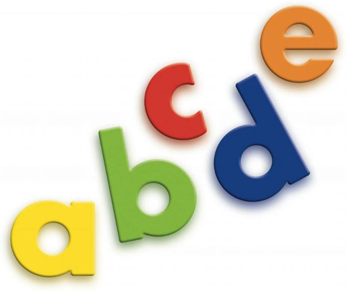 Magnetic Small Letters Plastic version 2
