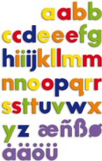 Magnetic Small Letters Plastic
