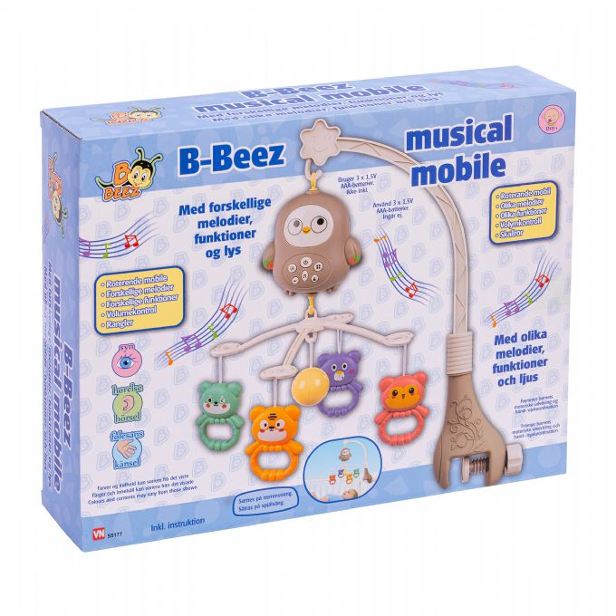 Musikalsk klokke med melodier version 1