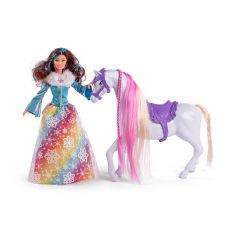 Prinsesse Judith med hest og tilbeh�r