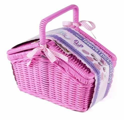 Picnic basket with tea set, 18 parts version 2