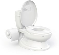 Toilet trner med lyd, hvid