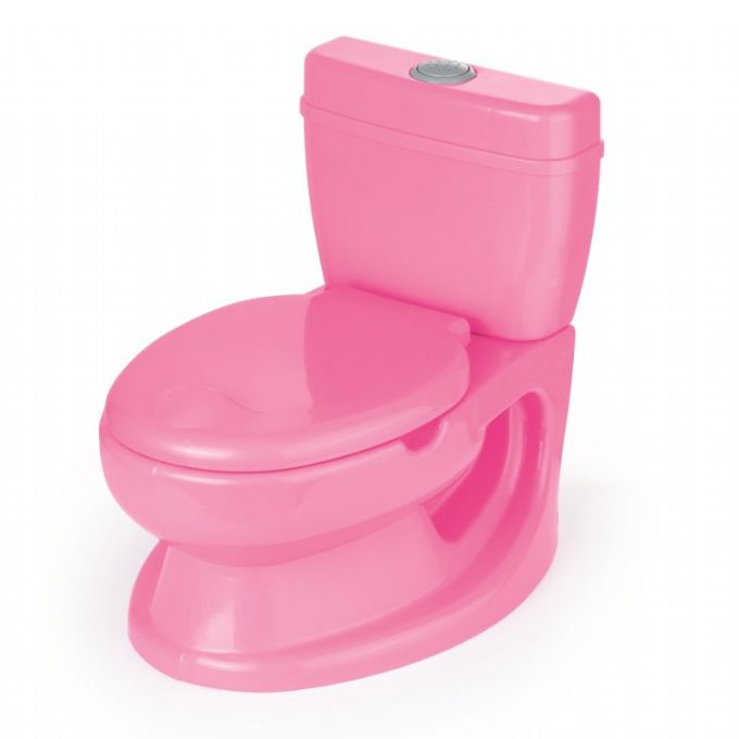 Toalettrknare med ljud, rosa version 3