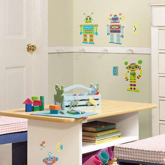 Wall stickers Robots version 1