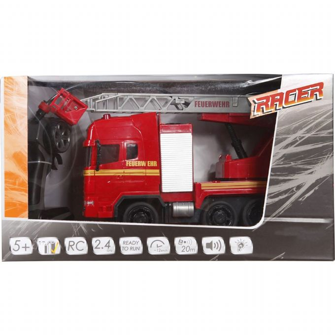 RC Fire Truck with Light and Light 2.4 GHz version 2