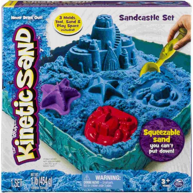 Kinetic Sand Sandbox 450g blue version 2