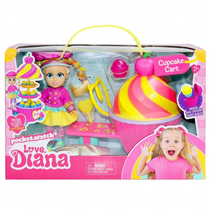 Love Diana Cupcake Carriage Playset version 2