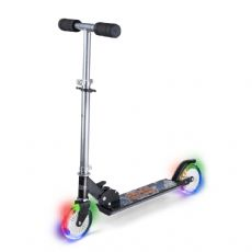 Scooter with LED light, black