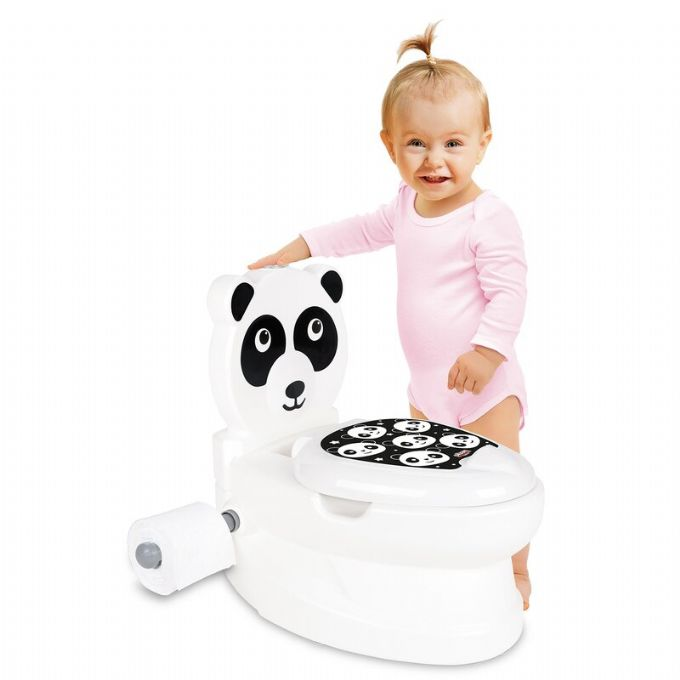 Toilet trainer with light and sound, Panda bear version 3