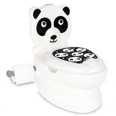 Toilet trner med lys og lyd, Pandabjrn