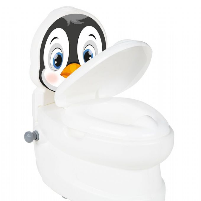 Toilet trner med lys og lyd, Pingvin version 4