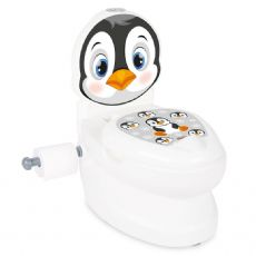 Toilet trainer with light and sound, Penguin