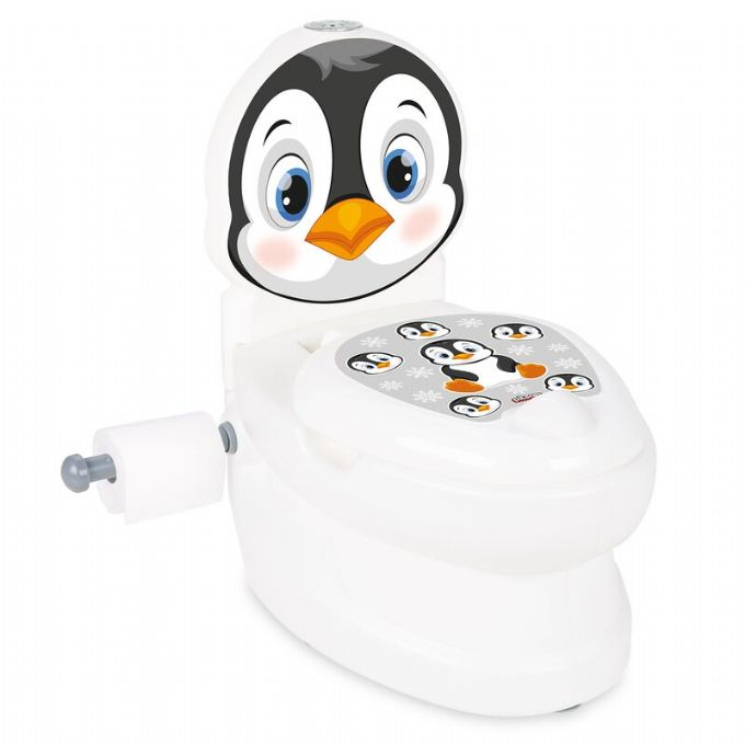 Toilet trainer with light and sound, Penguin version 1