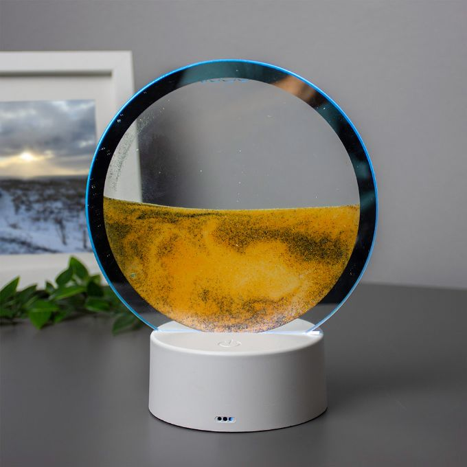 Beleuchtete Sandkunstlampe version 3