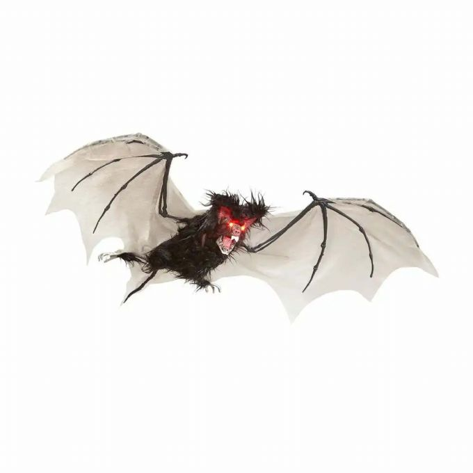 Lepakko vilkkuvilla LED-silmill version 2