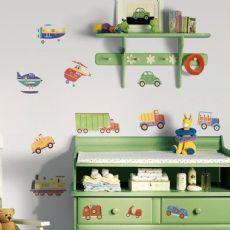 Wall stickers Means of transport