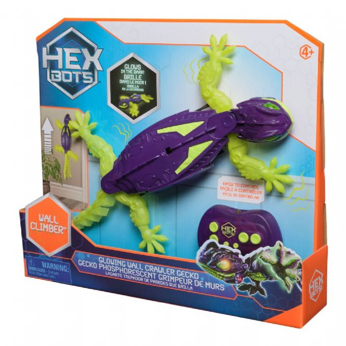 Hexbots veggkrypende gekko version 7