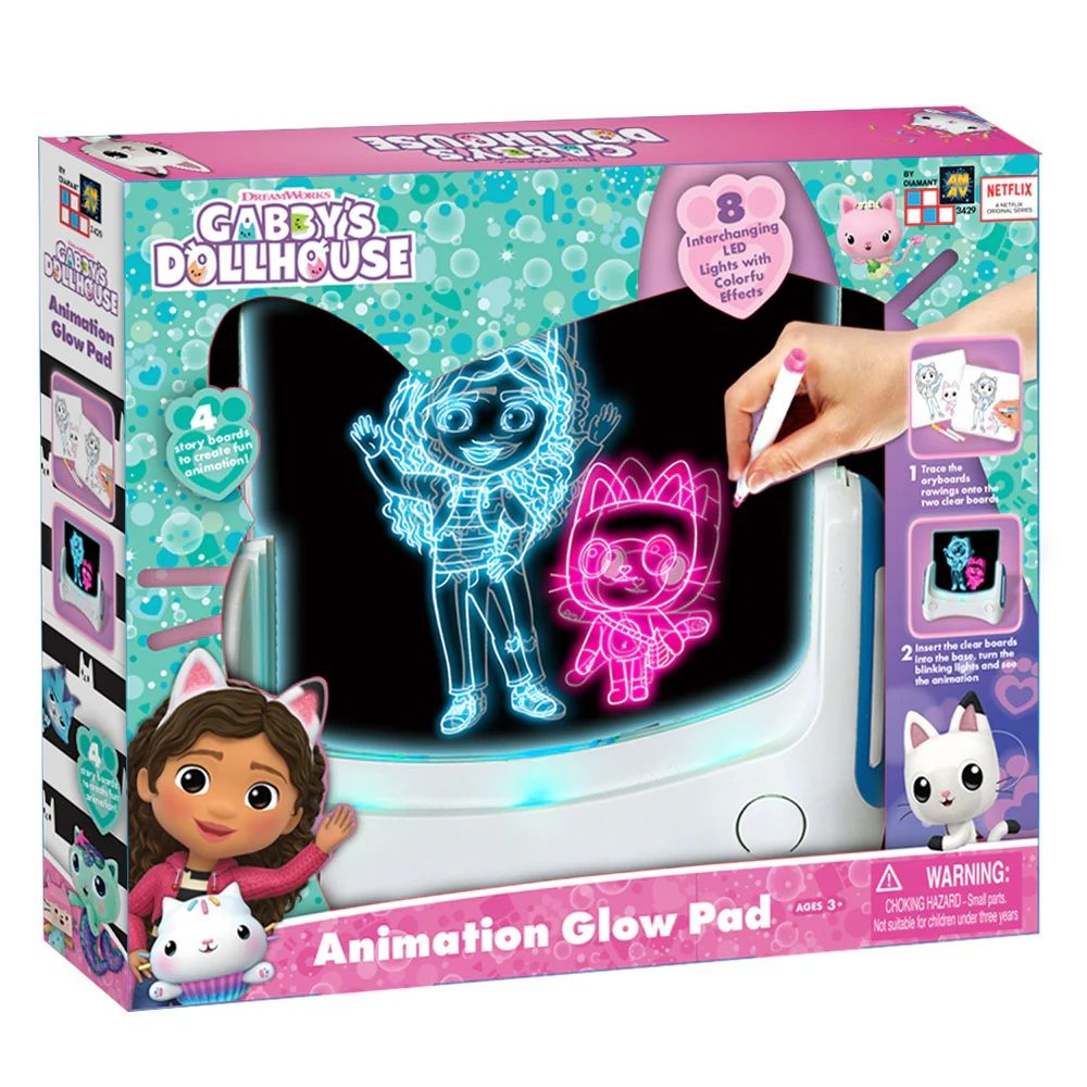 Gabbys Dollhouse Animation Glow Pad Gabbys Dollhouse Animation Glow Pad