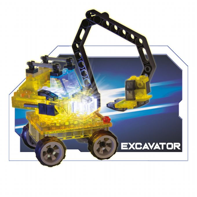 Laser Pegs 4in1 Construction Vehicle version 4