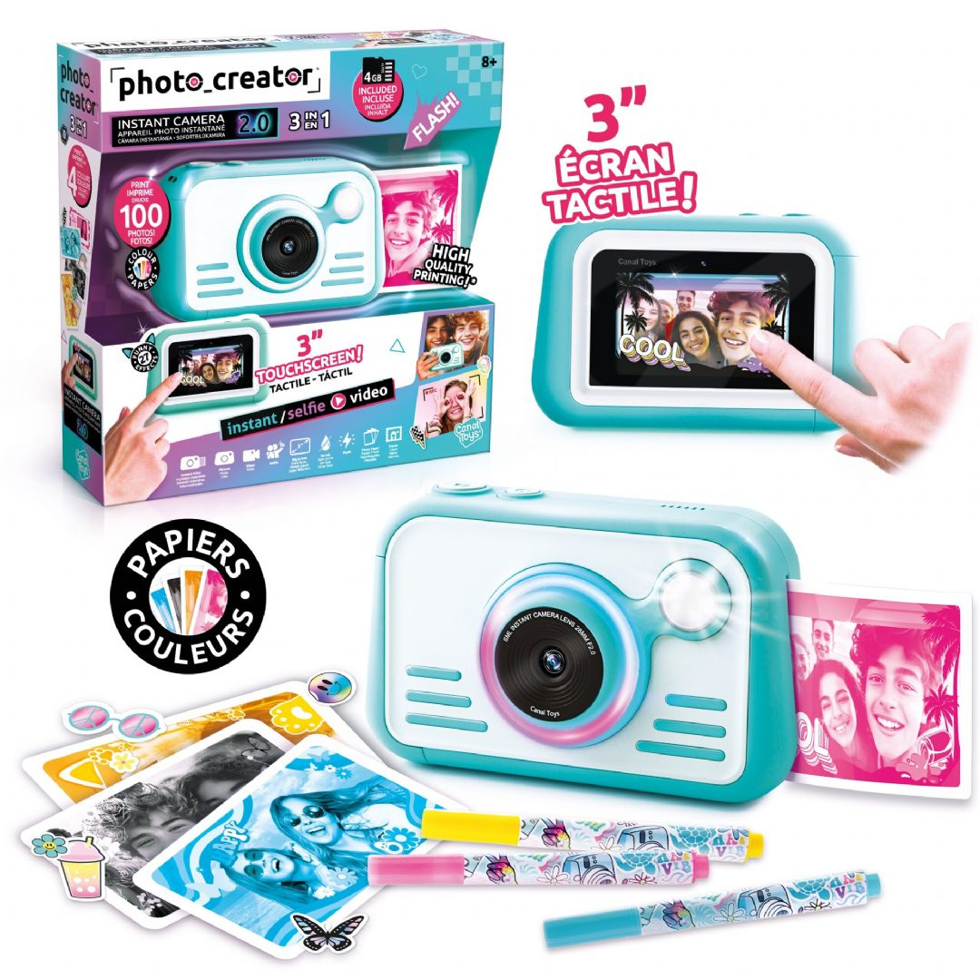Studio Creator Instant Kamera med Papir