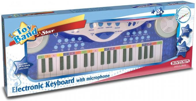 Tastatur 37 taster og mikrofon version 2