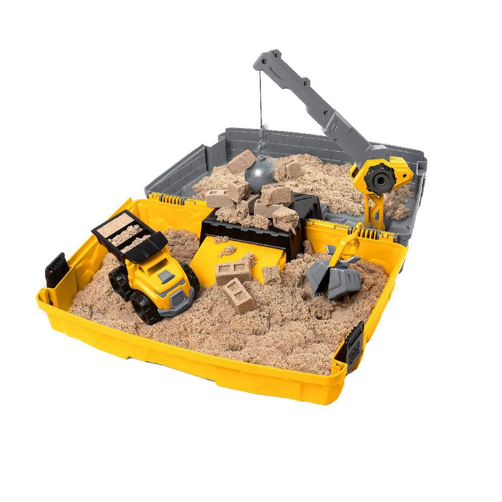 Kinetic Sand Konstruktionssæt (Kuffert)