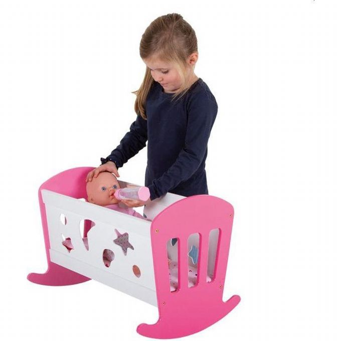 Cradle for dolls including accessories version 3