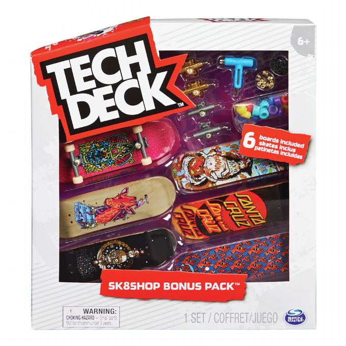 Tech Deck Fingerboards -bonuspaketti version 2