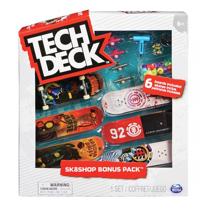 Tech Deck Fingerboards -bonuspaketti version 2