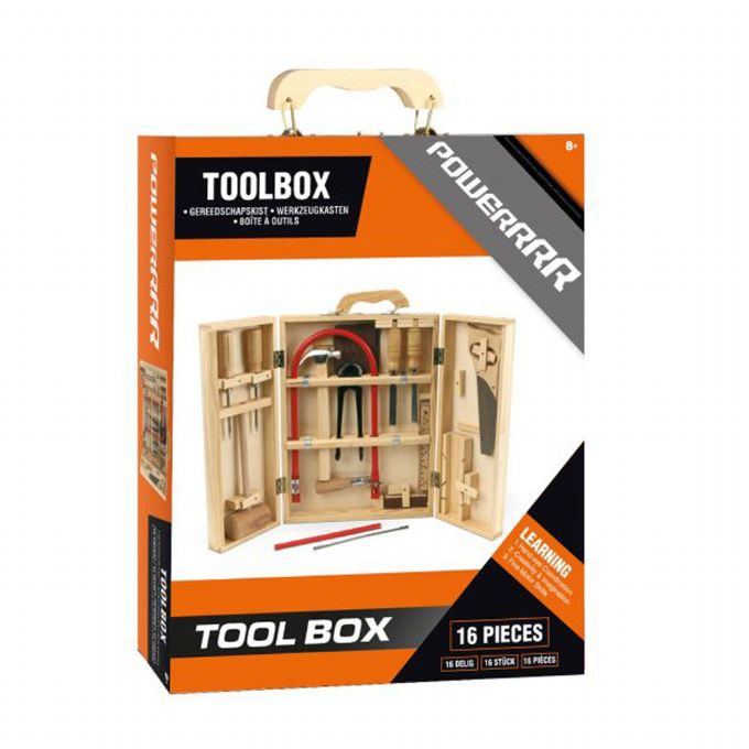 Toolbox with 16 parts version 2