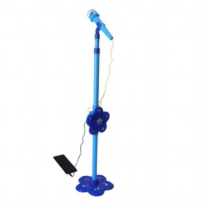 Karaoke Microphone Stand Blue version 1