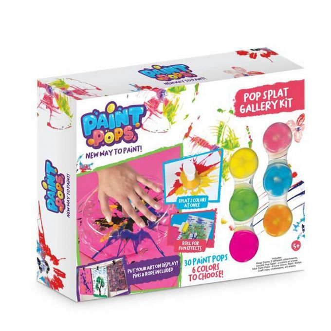 Paint Pops Pop og Splat Gallery Kit version 1
