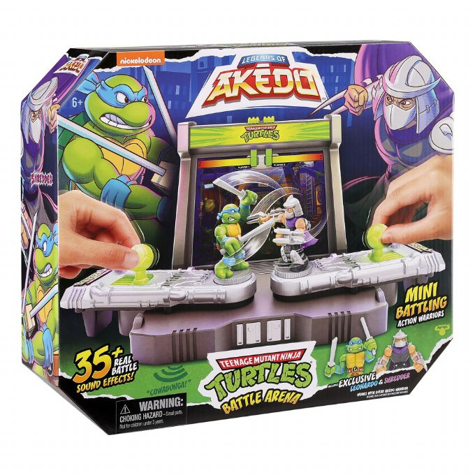 Akedo Ninja Turtles Kamparena Playset version 2
