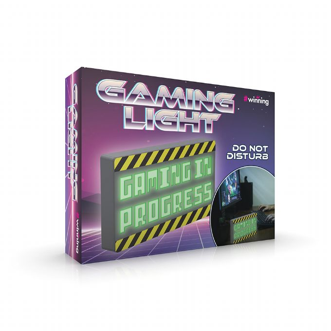Gaming in Progress LED-lampa version 2