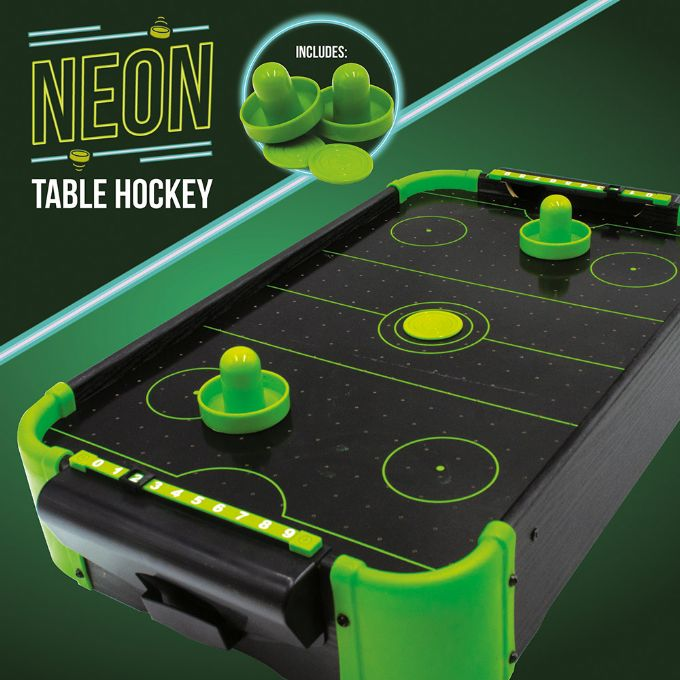 Elektronisches Neon-Airhockey version 4