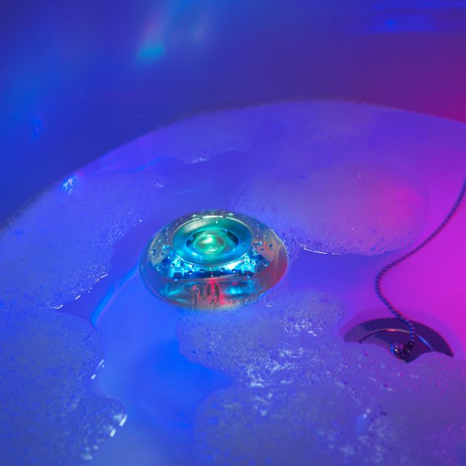 LED Disco badelys med farveskift version 3