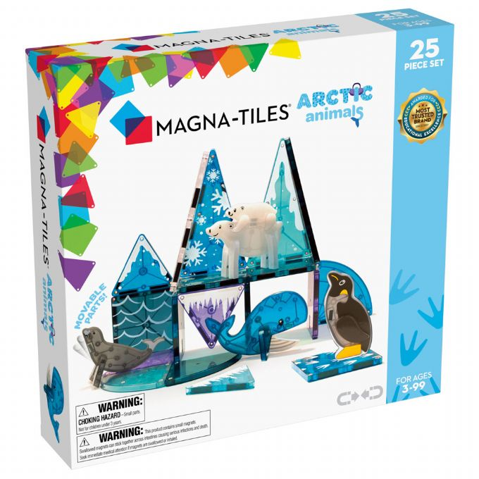 Magna Tiles Arktiske Dyr 25 Dele version 2
