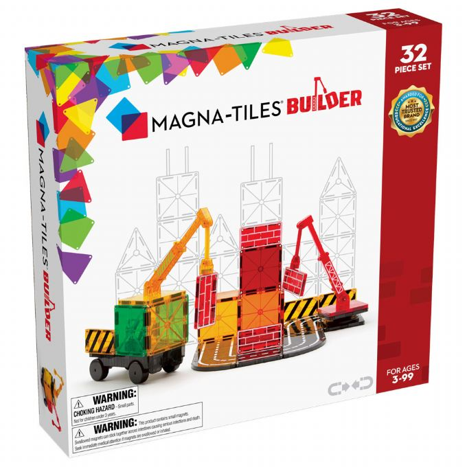 Magna Tiles Byggsats 32 delar version 2