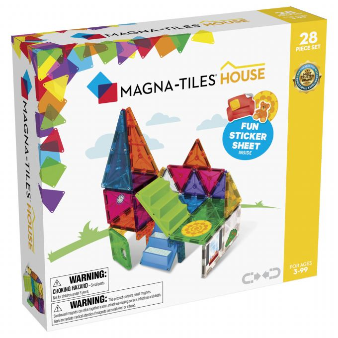 Magna Tiles House 28 Parts version 2