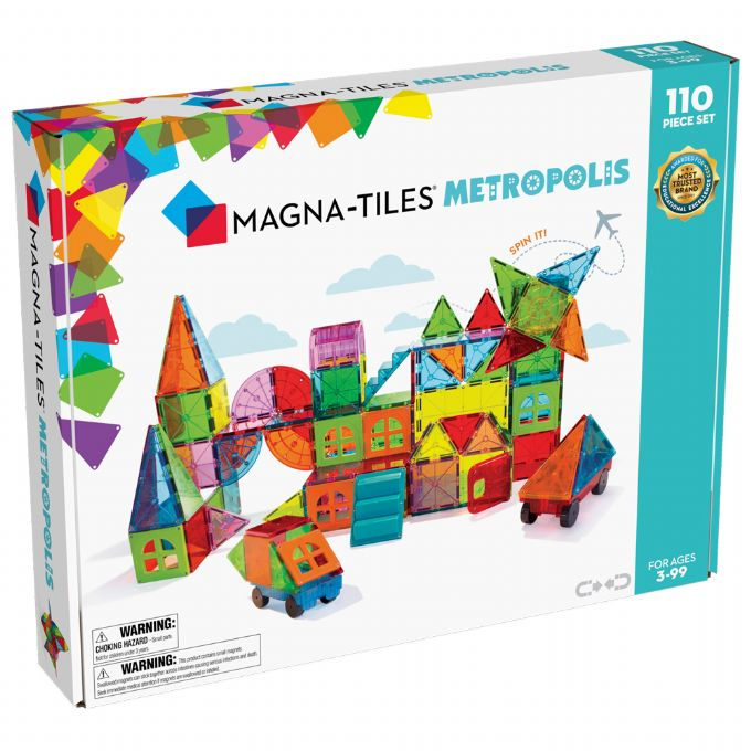 Magna Tiles Metropolis 110 delar version 2