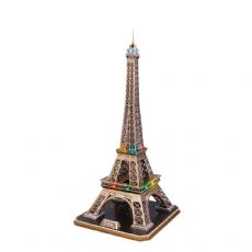 3D Puslespill Eiffeltrnet med LED
