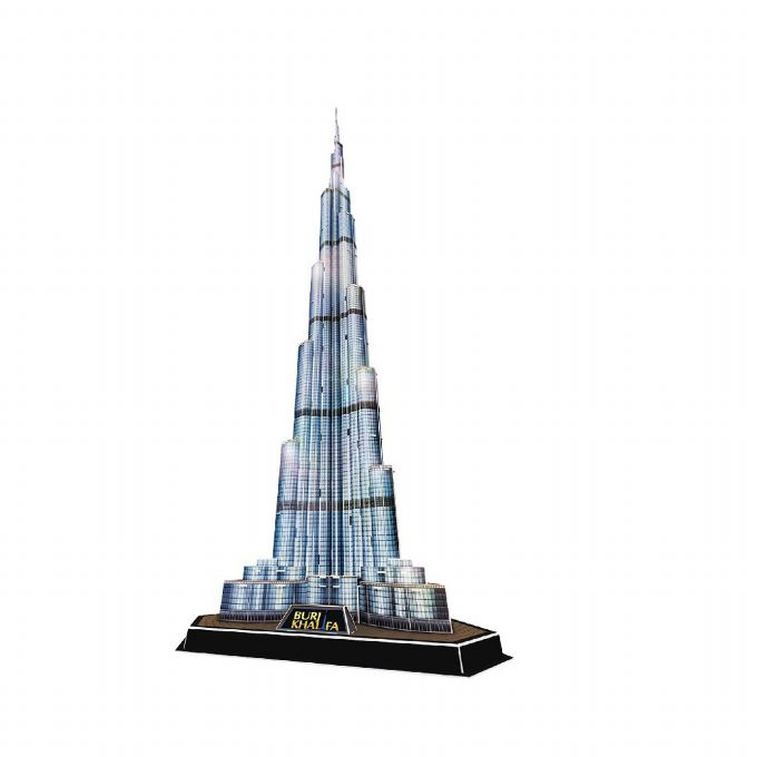 3D Puzzle Burj Khalifa with LED version 1