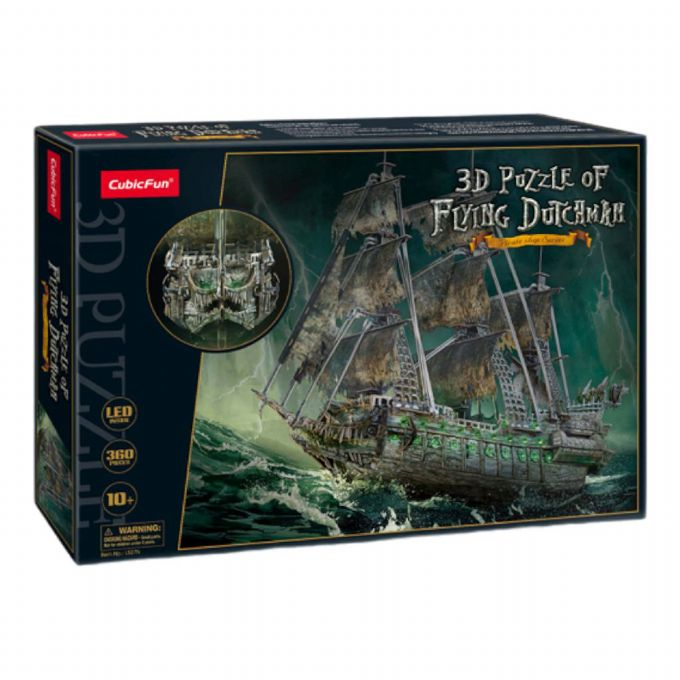 3D Puzzel Flying Dutchman LED version 2