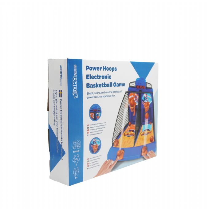 Power Hoops Elektronisk Basketball Spil version 2